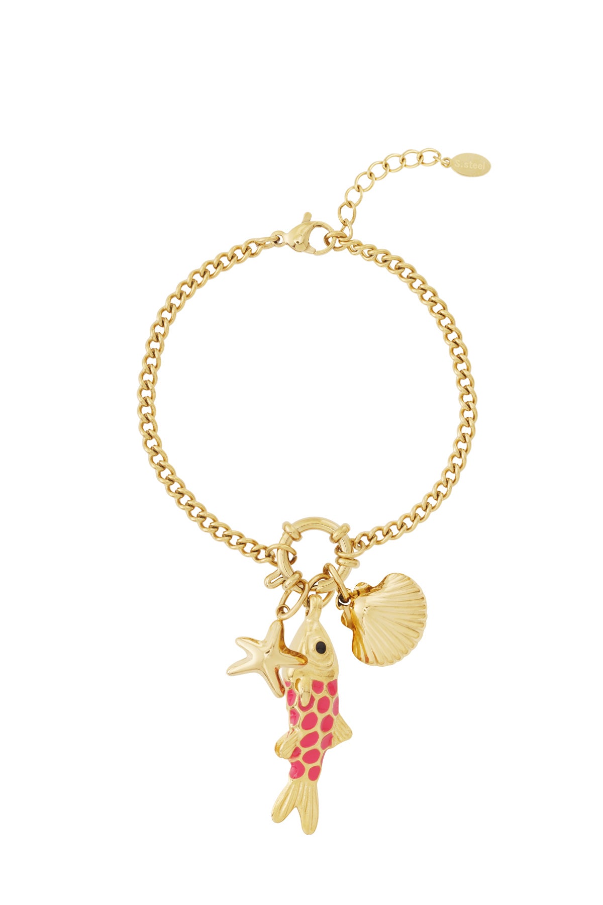 Braccialetto fai da te a forma di pesce