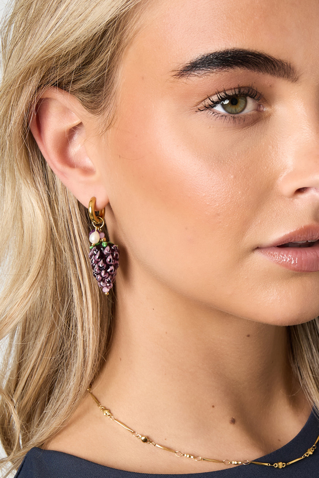 Orecchini pendenti in acciaio inossidabile con frutta, casual, quotidiani, semplici, gioielli da donna