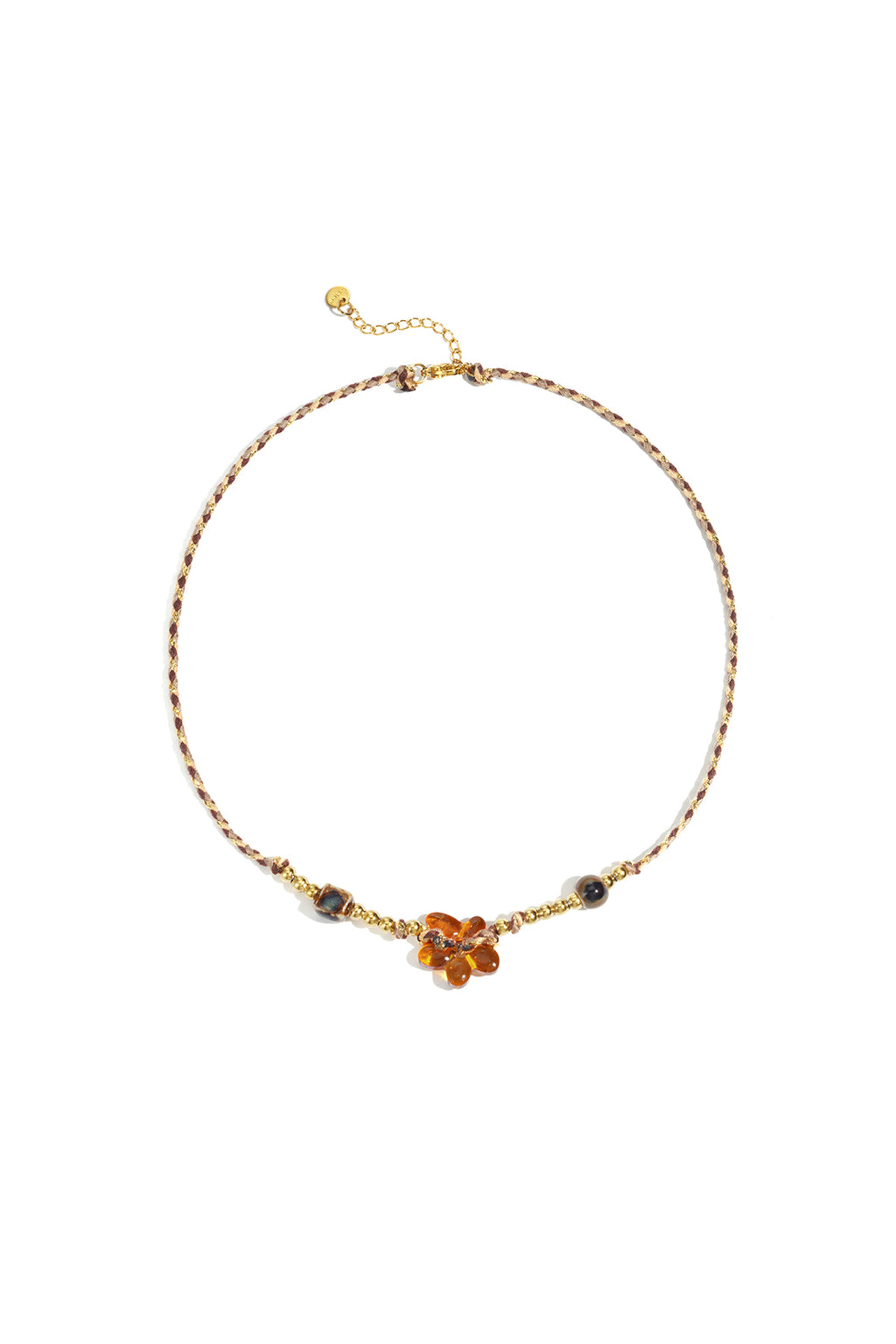 Collane con perline in poliestere, serie casual, semplici, per donna