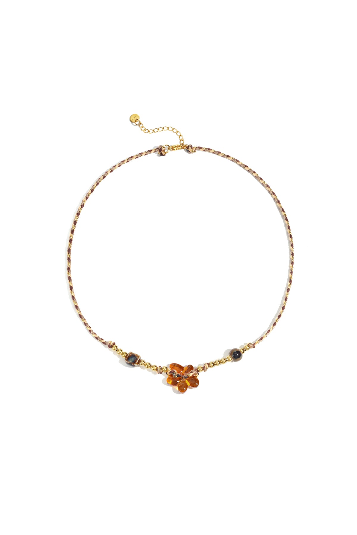 Collane con perline in poliestere, serie casual, semplici, per donna