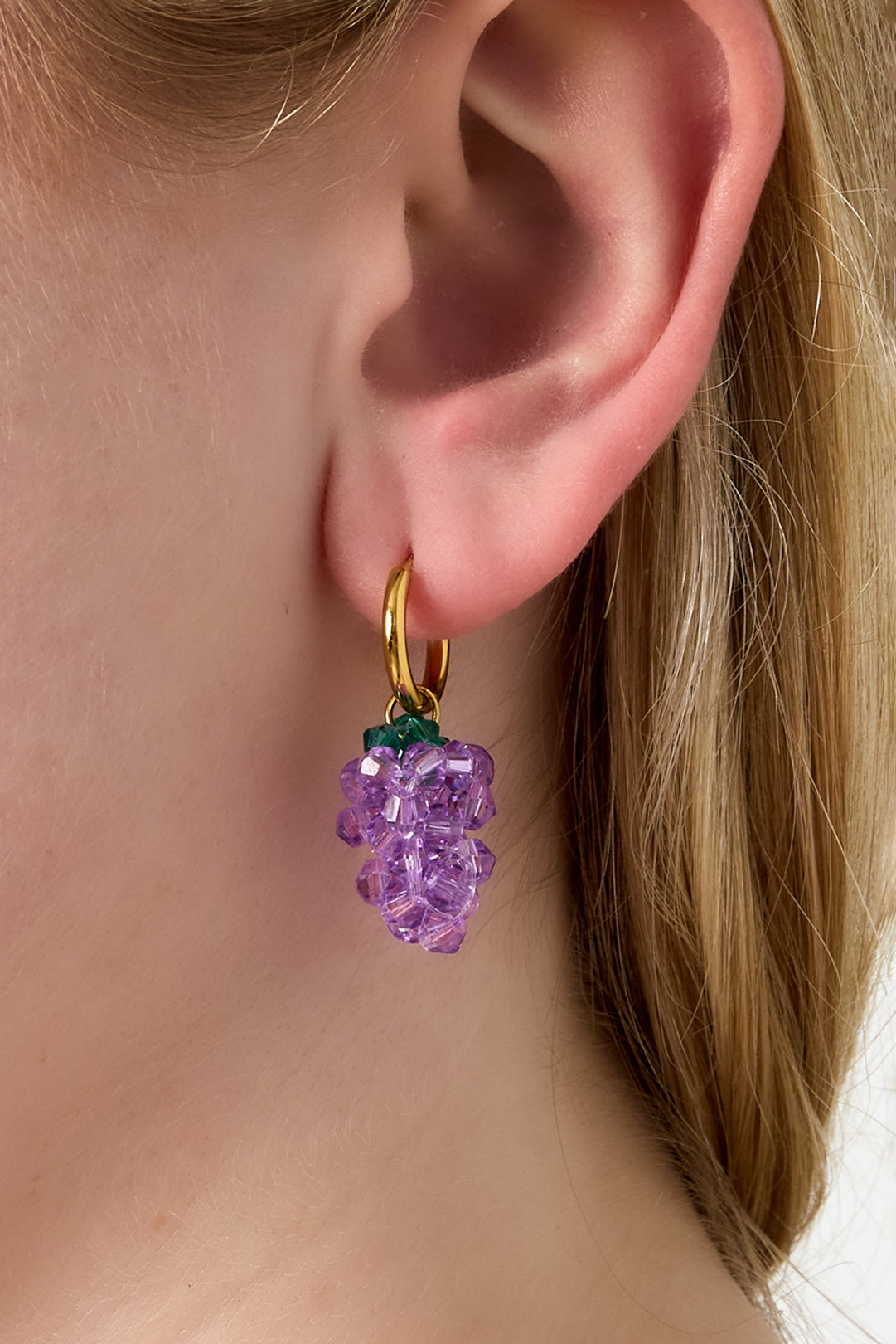 Orecchini pendenti in acciaio inossidabile, stile casual, semplici, da donna, serie Plant