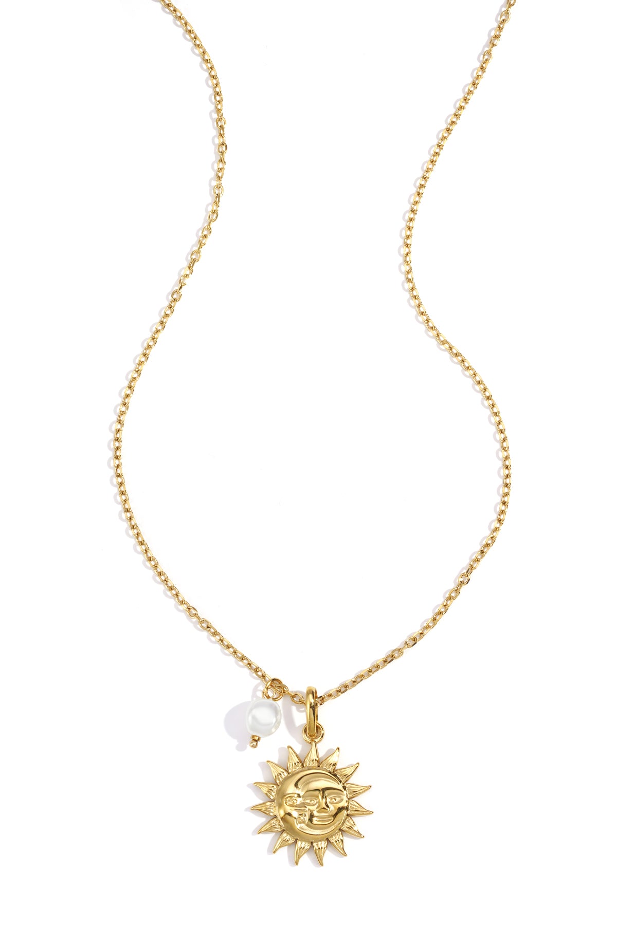 Collane con ciondolo sole Casual Quotidiano Semplice Serie Gioielli da donna