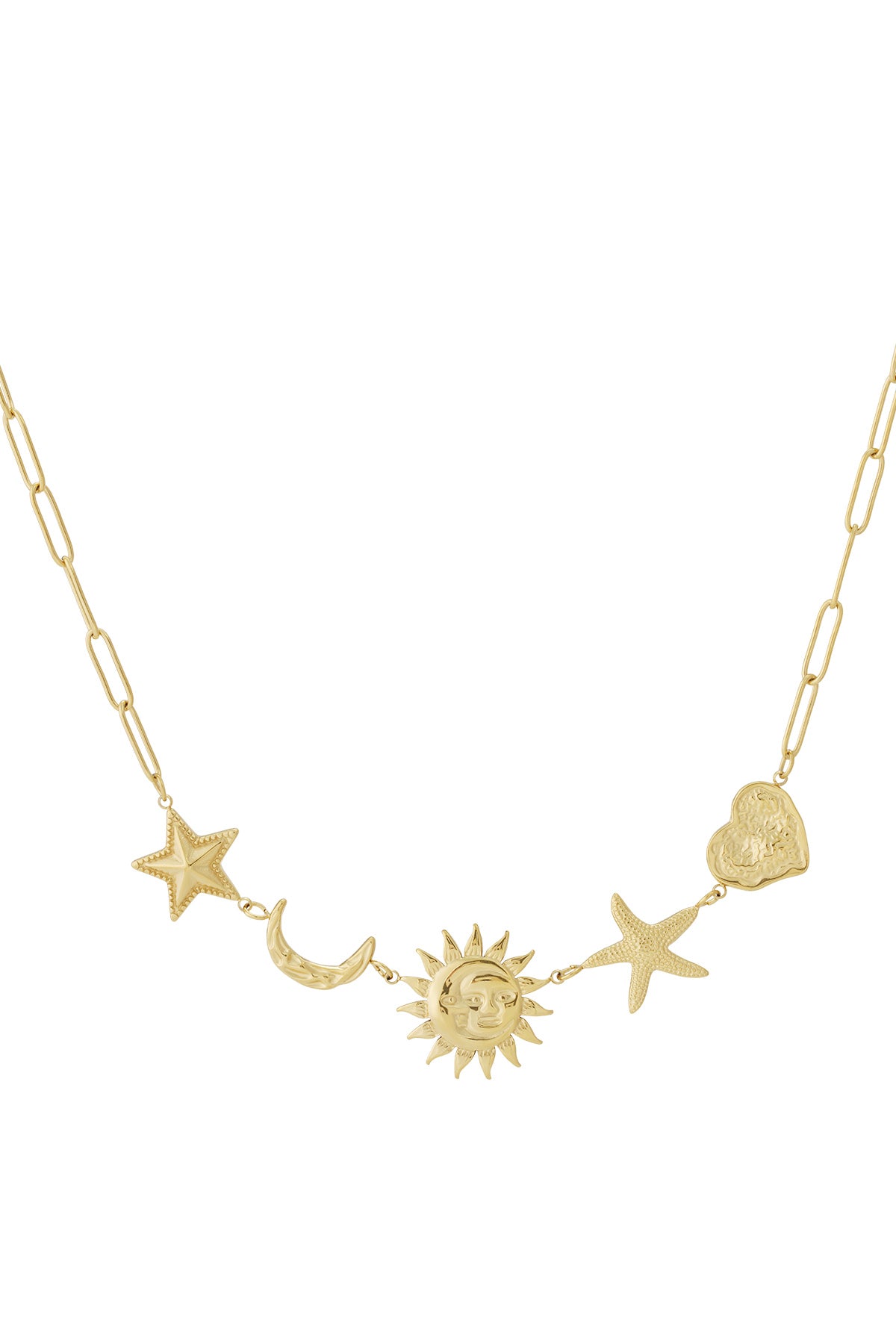 Collana Sole Luna Stella