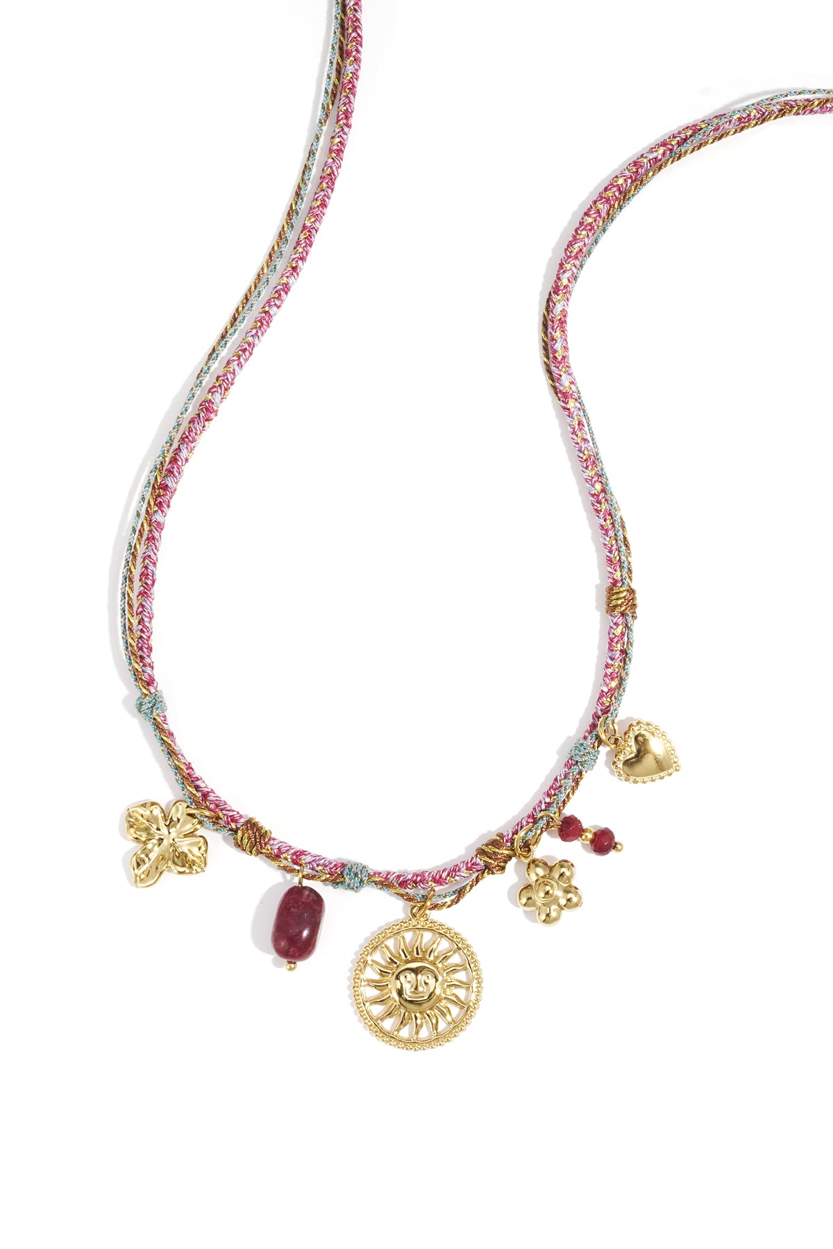 Collane con ciondolo in acciaio inossidabile, serie casual e semplice, gioielli da donna.