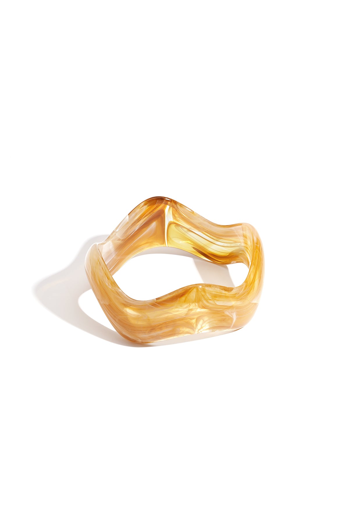 Braccialetti in acrilico di forma irregolare, casual, quotidiani, semplici, gioielli da donna