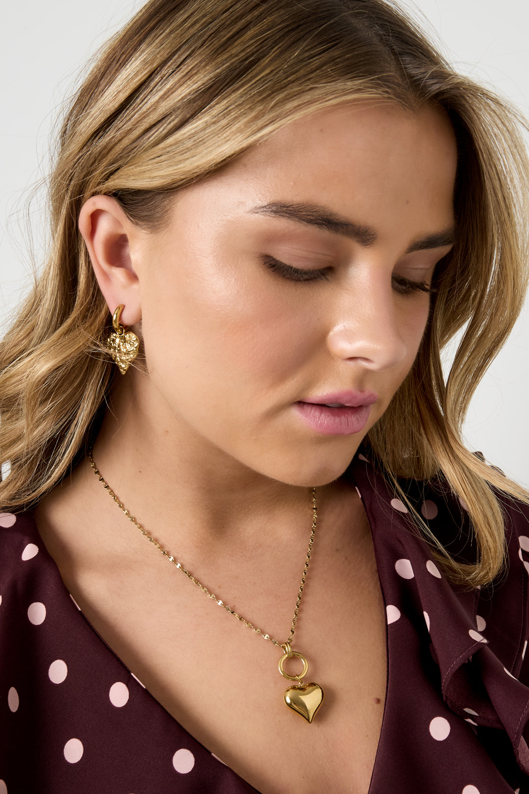 Collane con ciondolo Cuore Casual Quotidiano Semplice Serie Gioielli da donna