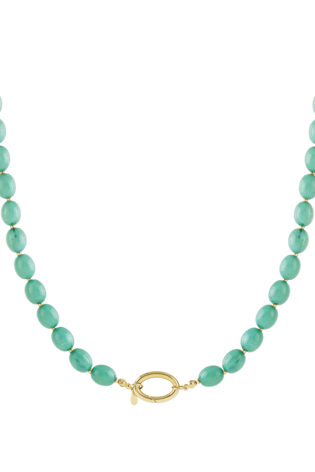 Collane di perline acriliche perline casual quotidiane-10.5*13mm