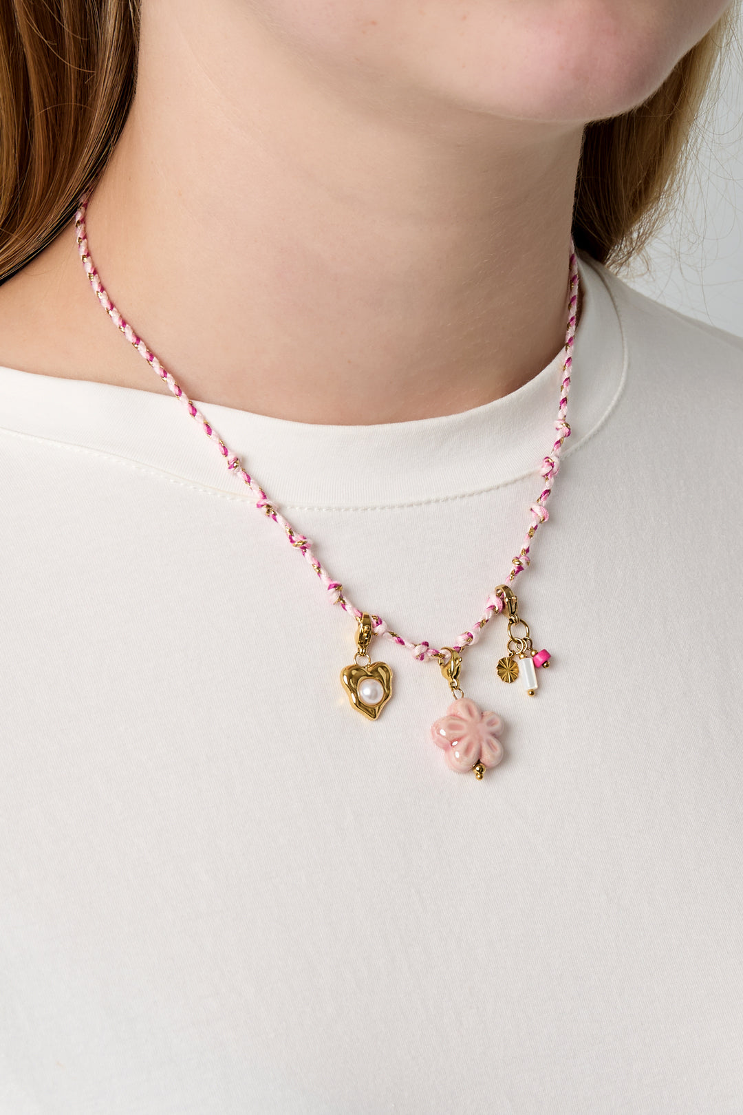 Collane a catena in cotone colore misto casual quotidiane