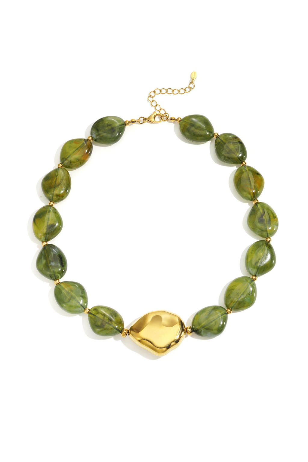 Collane di perline acriliche perline casual quotidiane-19mm*23mm