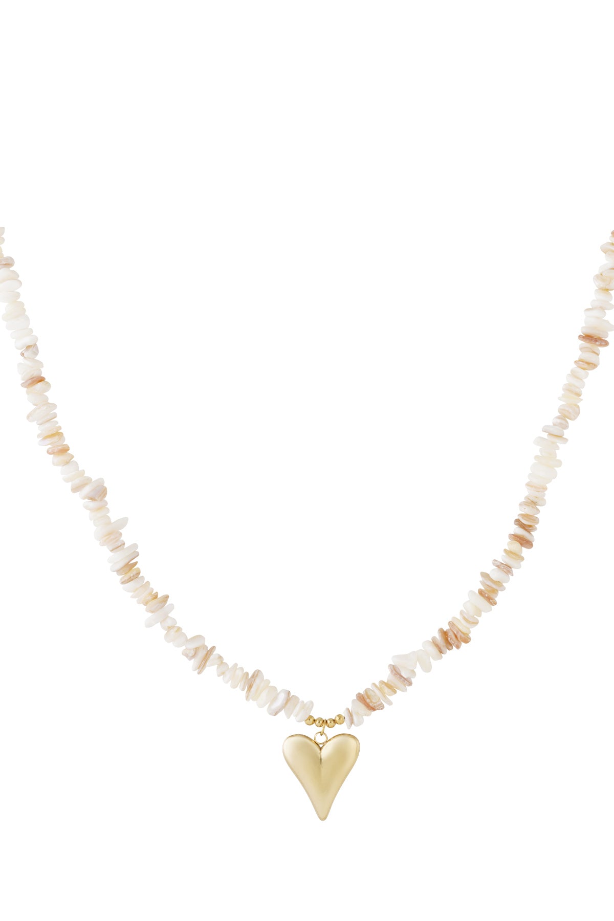 Collane con ciondolo in acciaio inossidabile a forma di cuore, casual, quotidiane, semplici, gioielli da donna