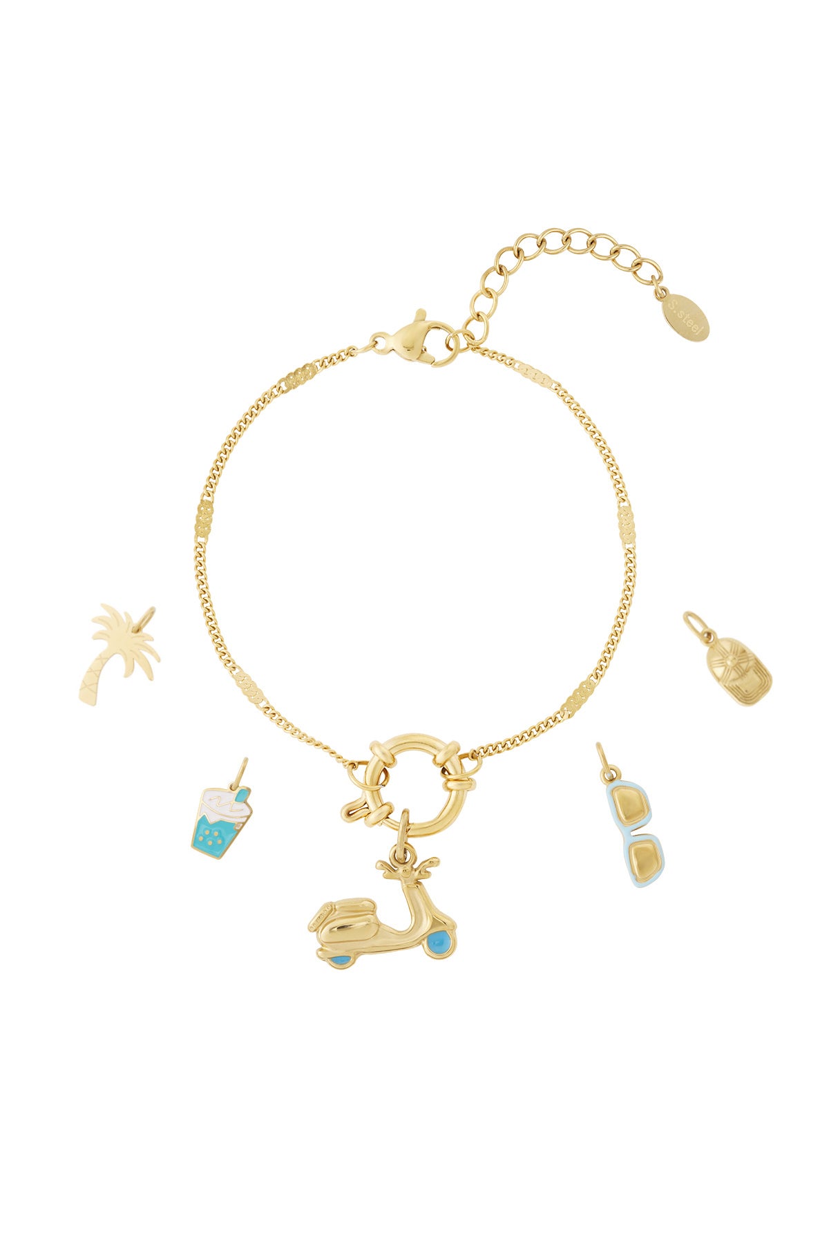 Braccialetto fai da te con scooter