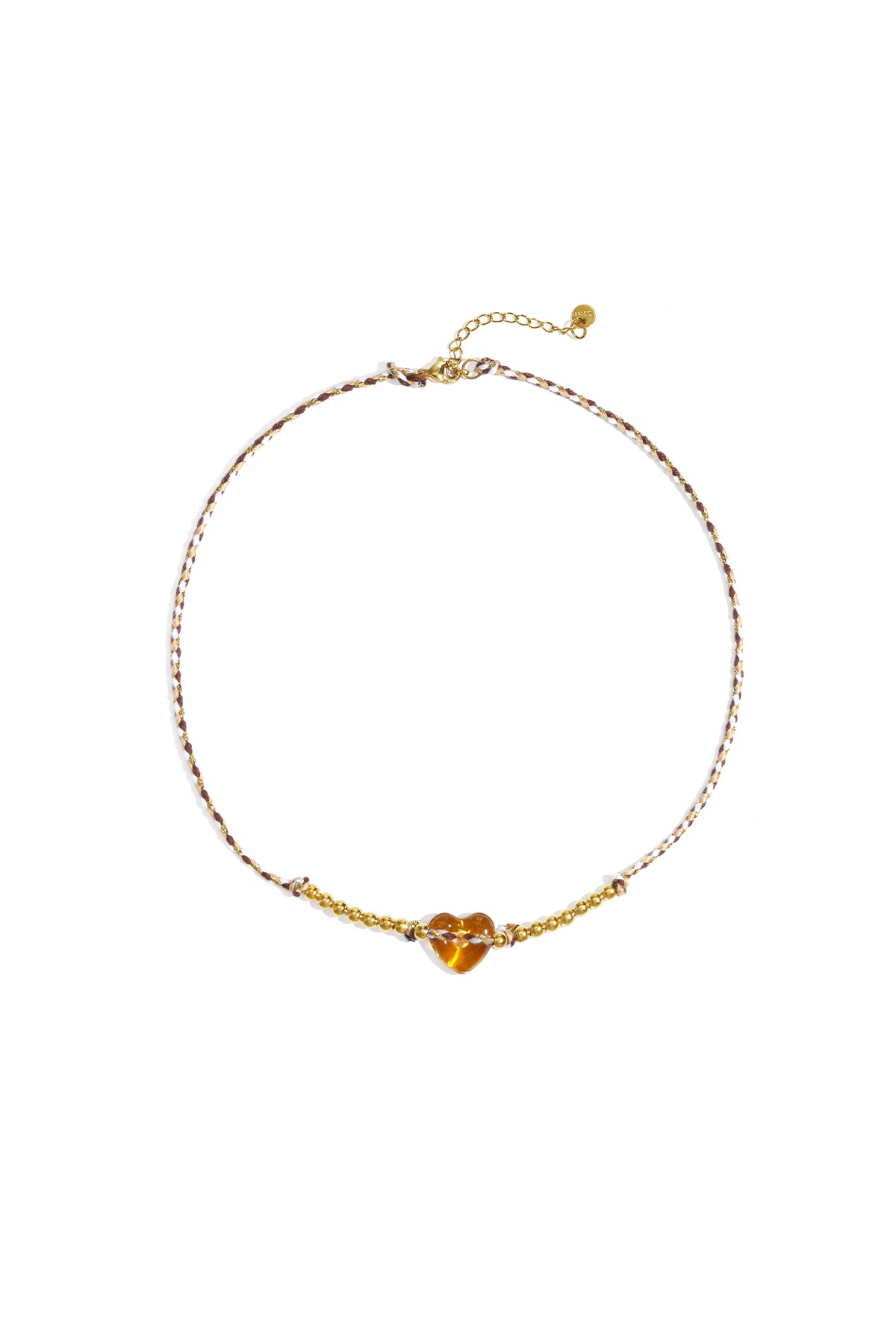 Collane con perline in poliestere, serie casual e semplice, gioielli da donna