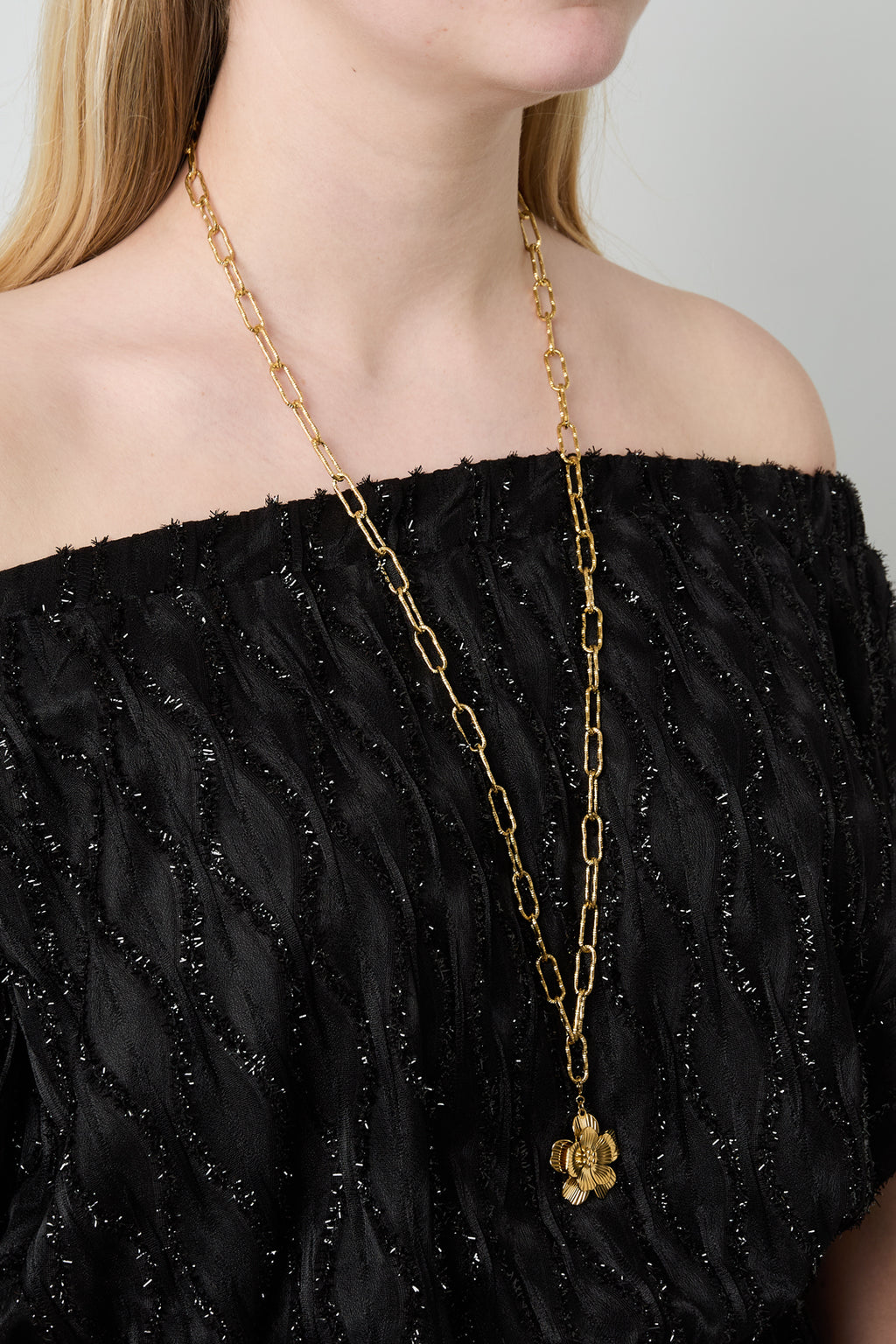 Collane lunghe a catena casual quotidiane semplici serie gioielli da donna