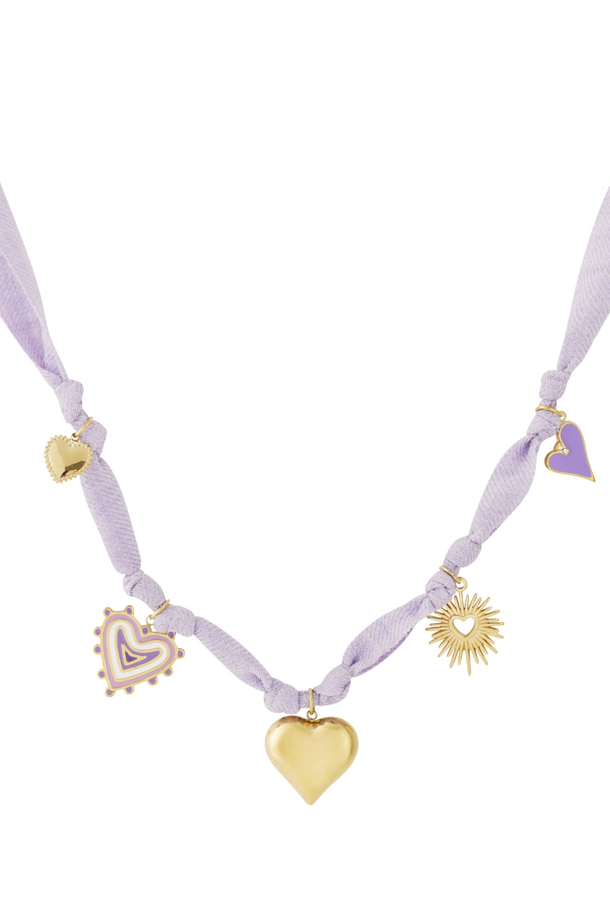 Overdose di collana a forma di cuore