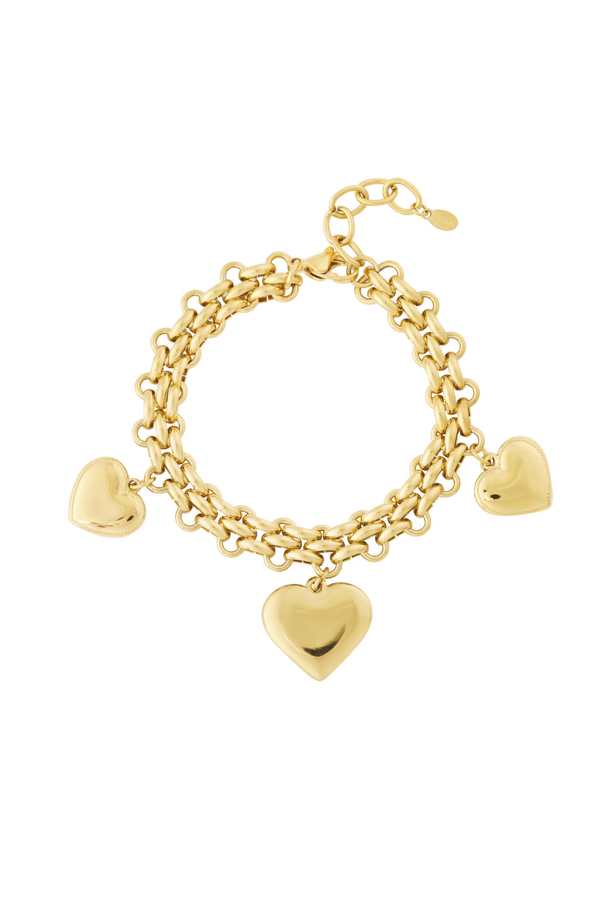 Bracciale Trio cuore audace