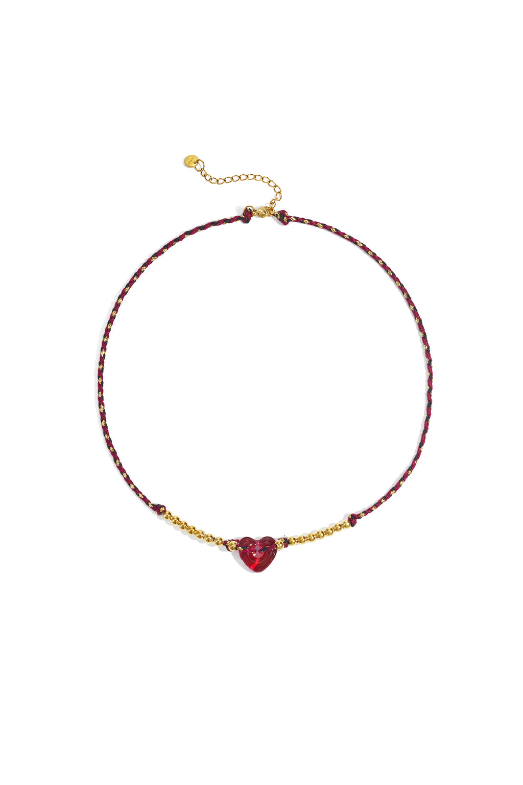 Collane con perline in poliestere, serie casual e semplice, gioielli da donna