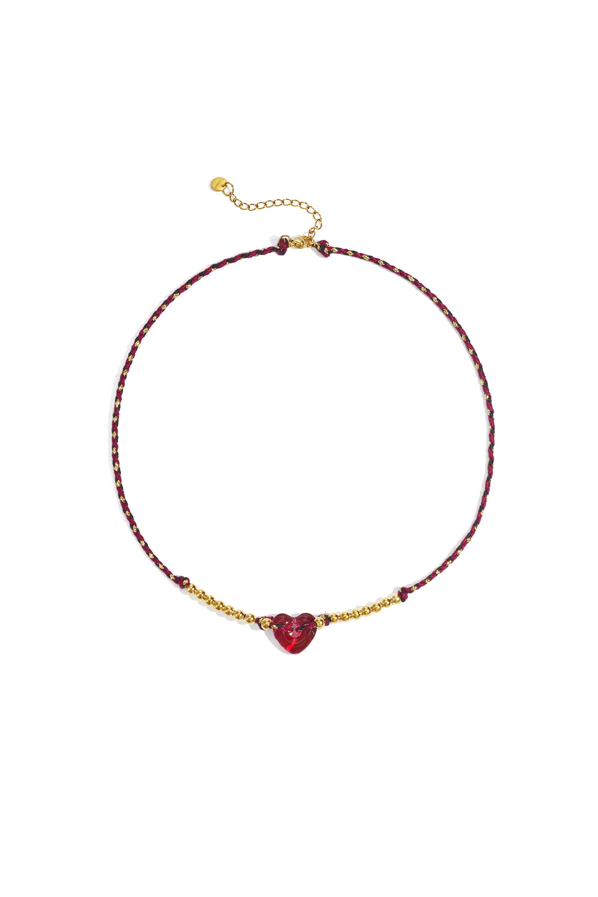 Collane con perline in poliestere, serie casual e semplice, gioielli da donna