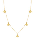 Collana lunga di conchiglia
