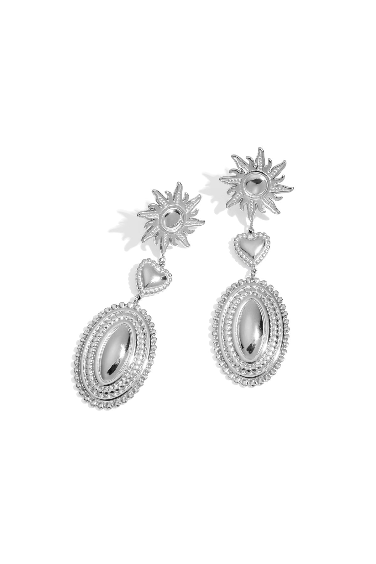 Adoro gli orecchini pendenti a forma di sole