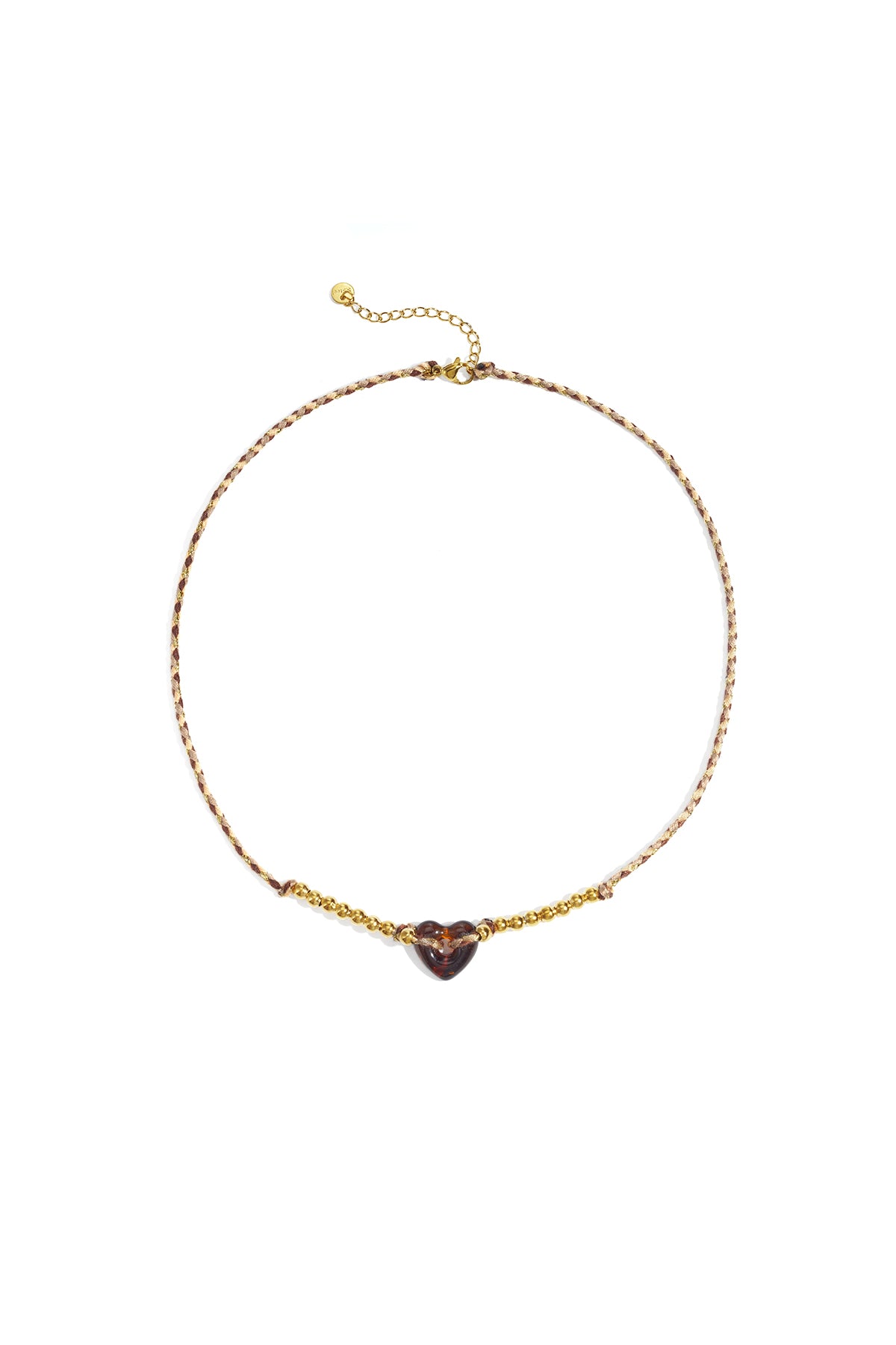 Collane con perline in poliestere, serie casual e semplice, gioielli da donna